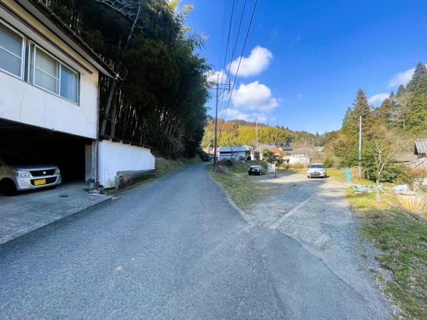 佐賀市富士町土地の前面道路含む現地写真画像