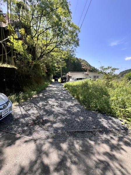 那珂川市大字成竹土地の前面道路含む現地写真画像