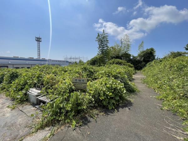 糸島市有田中央１丁目土地の前面道路含む現地写真画像