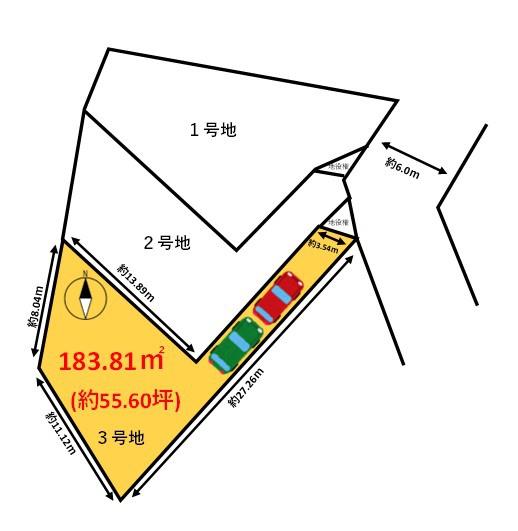 福岡県城南区南片江４丁目土地　３号地 土地