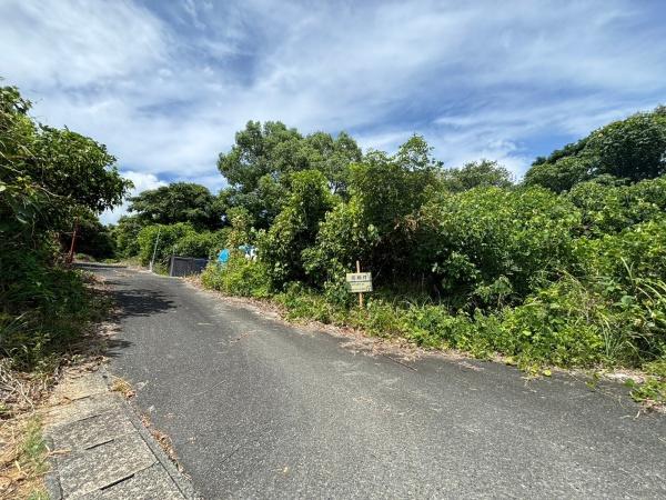 筑紫野市大字永岡土地の前面道路含む現地写真画像