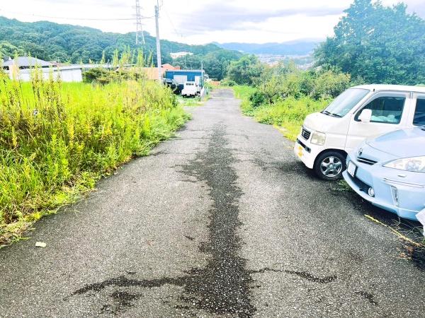 太宰府市御笠５丁目土地の前面道路含む現地写真画像