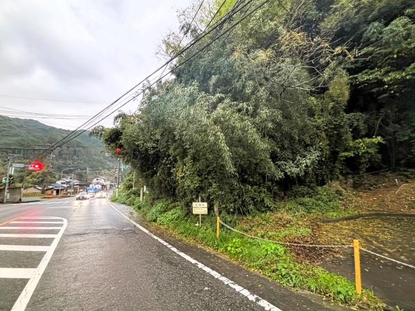 那珂川市大字西畑字穂富土地の前面道路含む現地写真画像