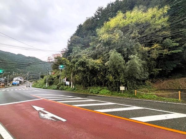 那珂川市大字西畑字穂富土地の前面道路含む現地写真画像