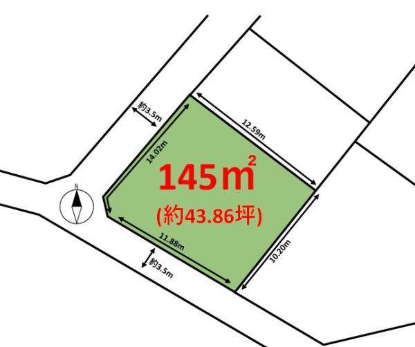 福岡市東区大字下原土地の間取り画像