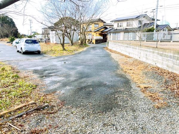 朝倉郡筑前町下高場土地の前面道路含む現地写真画像