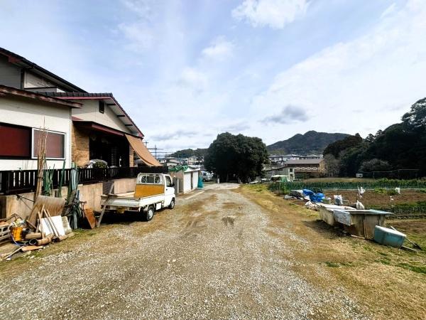 福岡市東区大字上和白土地の現地土地写真画像