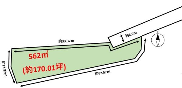 福岡市早良区大字西字長尾土地の間取り画像