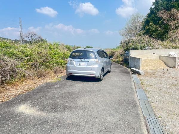 佐賀県鳥栖市養父町土地の前面道路含む現地写真画像