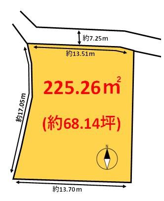 福岡市城南区樋井川4丁目売土地の間取り画像