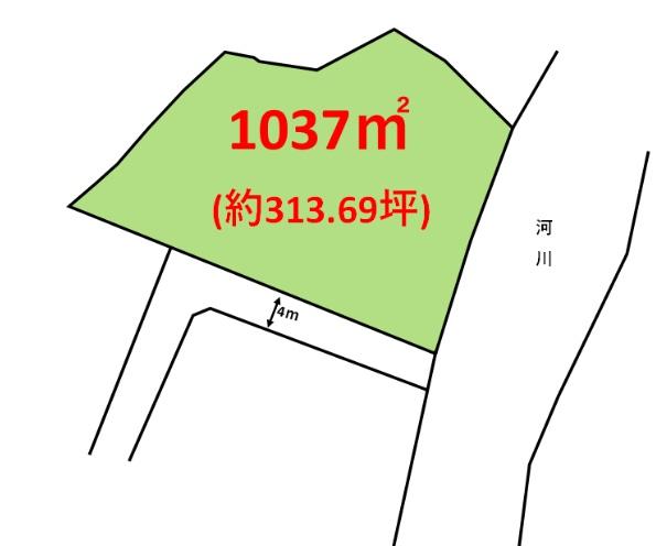 福岡市早良区大字西字上廣瀬土地の間取り画像