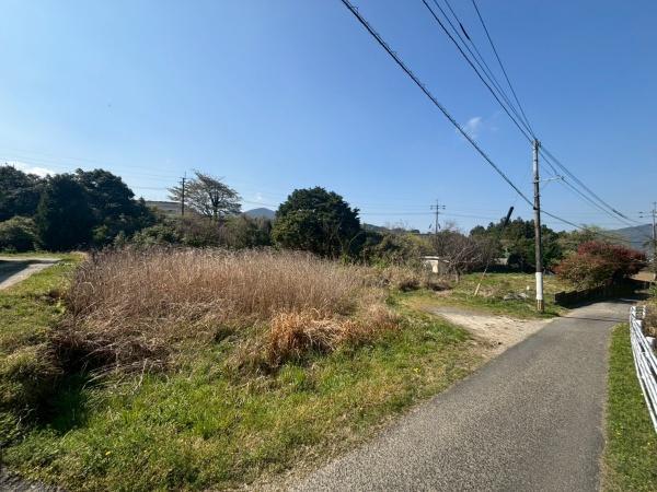 福岡市早良区大字西字上廣瀬土地の前面道路含む現地写真画像
