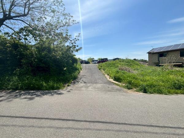 久留米市藤山町土地の前面道路含む現地写真画像