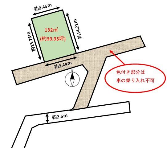 福岡市西区大字西浦土地の間取り画像