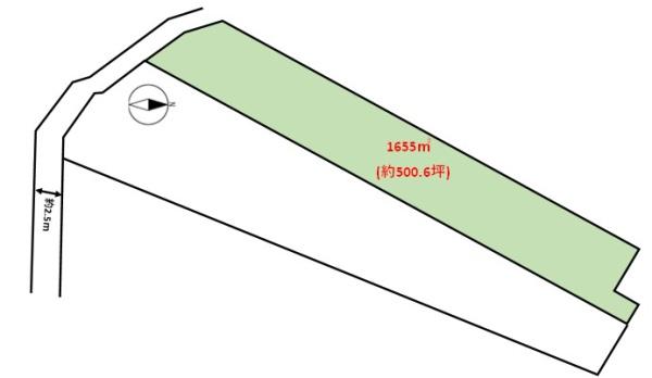 福岡市東区大字香椎土地の間取り画像
