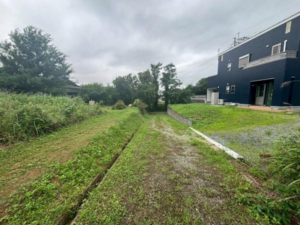 みやま市山川町土地の前面道路含む現地写真画像