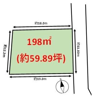 福岡市早良区大字内野字熊山土地の間取り画像