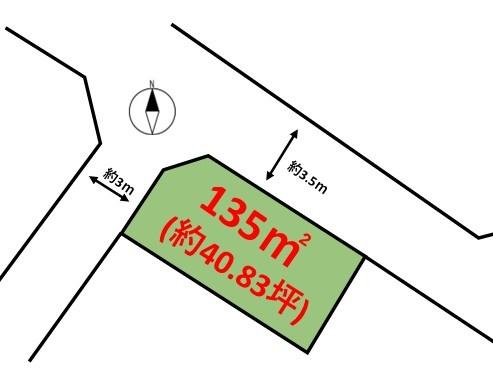 福岡市西区今津字上塚土地の間取り画像