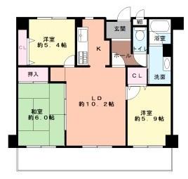 エトアール原の間取り画像