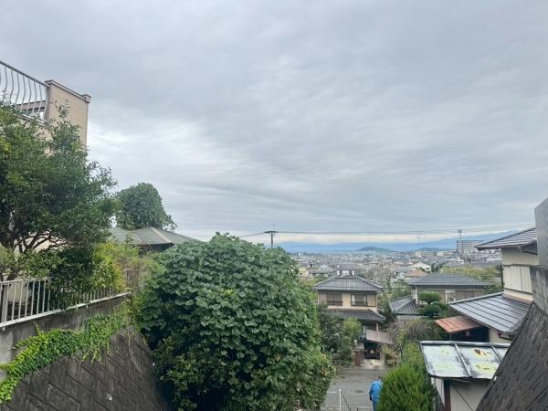 熊本市北区清水土地の現地からの眺望画像
