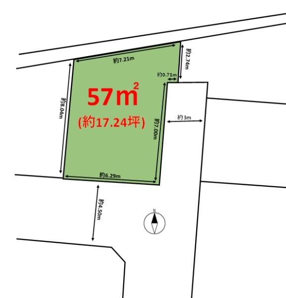 糟屋郡篠栗町大字津波黒字極楽土地の間取り画像