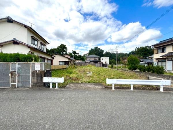 糸島市三雲土地の現地土地写真画像