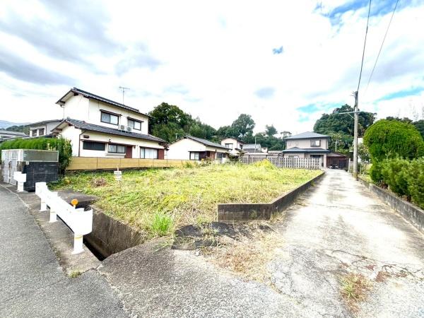 糸島市三雲土地の現地土地写真画像