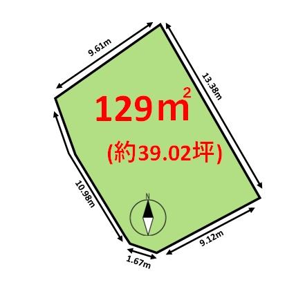 福岡市早良区大字内野字熊山土地の間取り画像