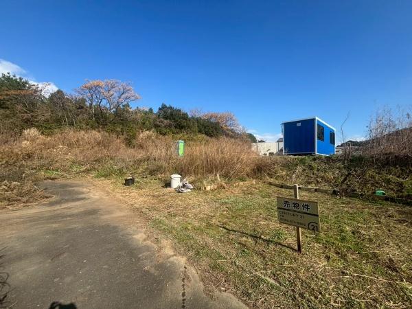 宗像市江口土地の前面道路含む現地写真画像