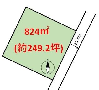 福岡県糸島市志摩芥屋土地の間取り画像