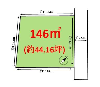 福岡市西区今宿上ノ原字浦山土地の間取り画像