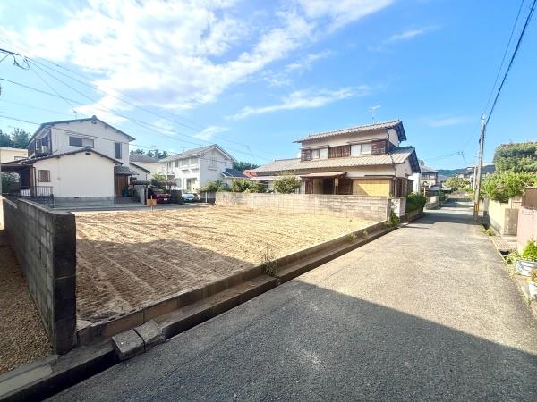 糸島市二丈深江土地の現地土地写真画像