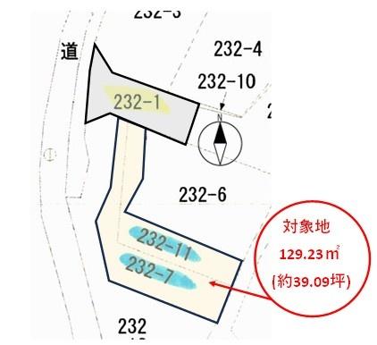早良区内野8丁目売土地の間取り画像