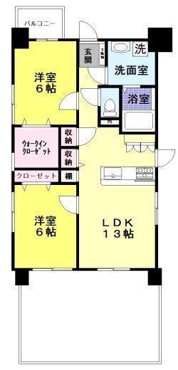 キャメロットリブの間取り画像