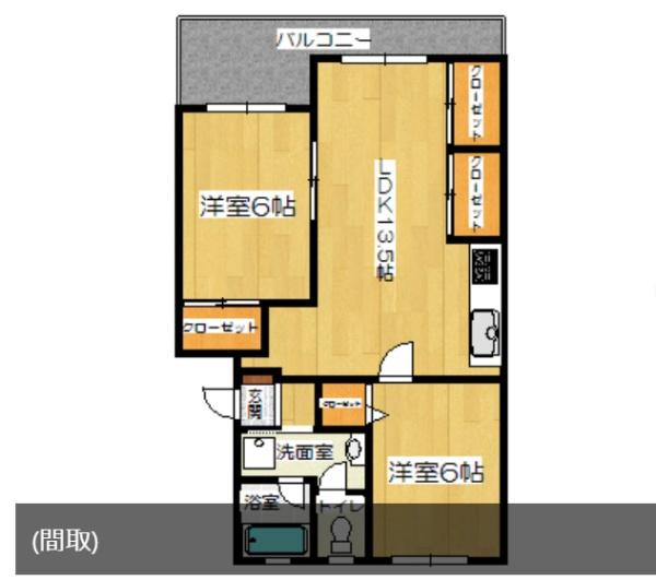 第二堤ハイツの間取り画像