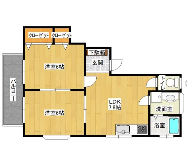 ドリームライフの間取り画像