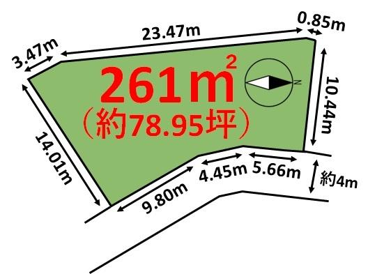 西区今宿上ノ原土地の間取り画像