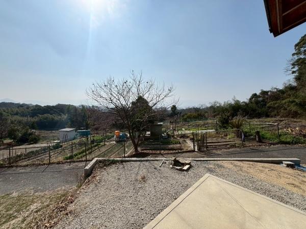 糸島市志摩馬場貸地の現地からの眺望画像