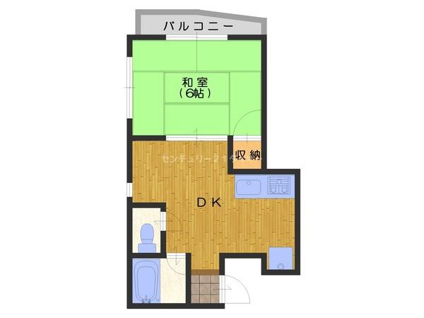 メゾン堀切の間取り画像