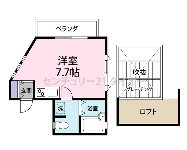 ハッピーゲート2の間取り画像