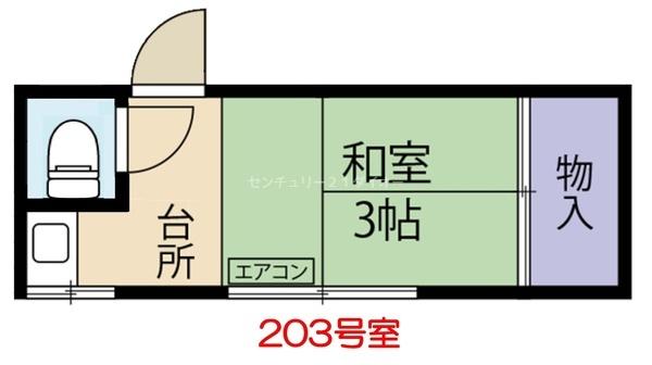エムエムハイツ平井の間取り画像