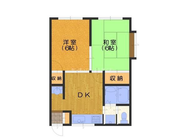 MYハイムA棟の間取り画像