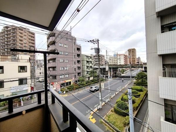 ミカドハイツ２の現地からの眺望画像
