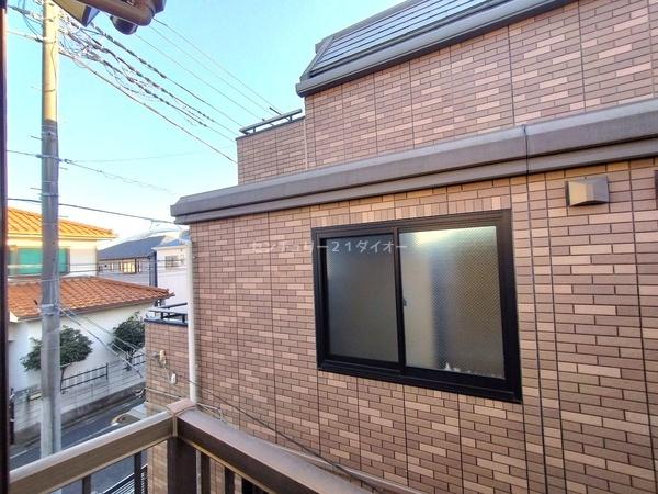 コーポフロラの現地からの眺望画像