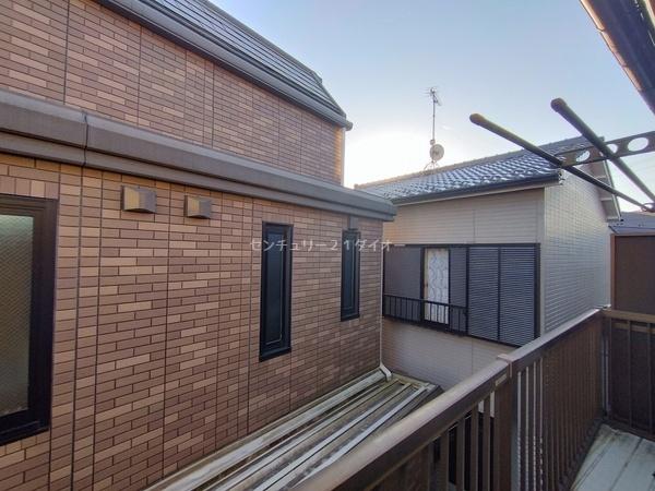 コーポフロラの現地からの眺望画像