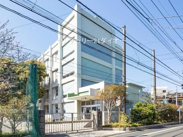 市川市平田2丁目のマンションの中学校画像