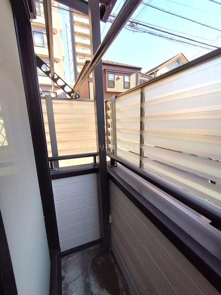 ミカドハイツ4のバルコニー画像