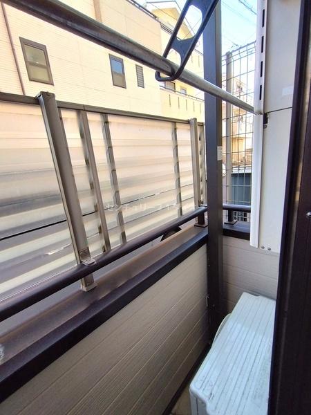 ミカドハイツ4のバルコニー画像