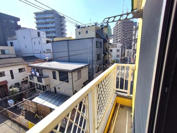 ミカドハイツ３のバルコニー画像