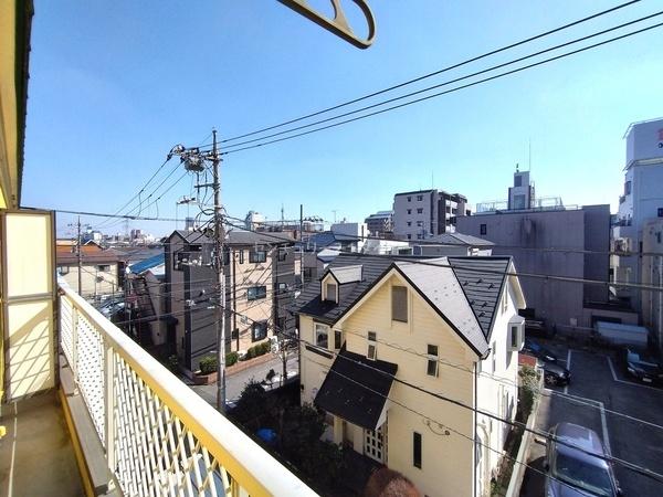 ミカドハイツ３のバルコニー画像